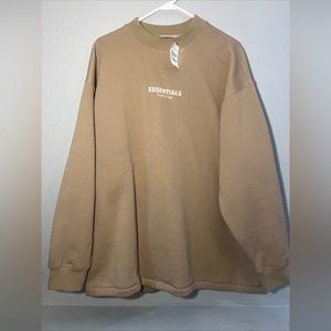 Essentials fear of God, medium oak, pull over